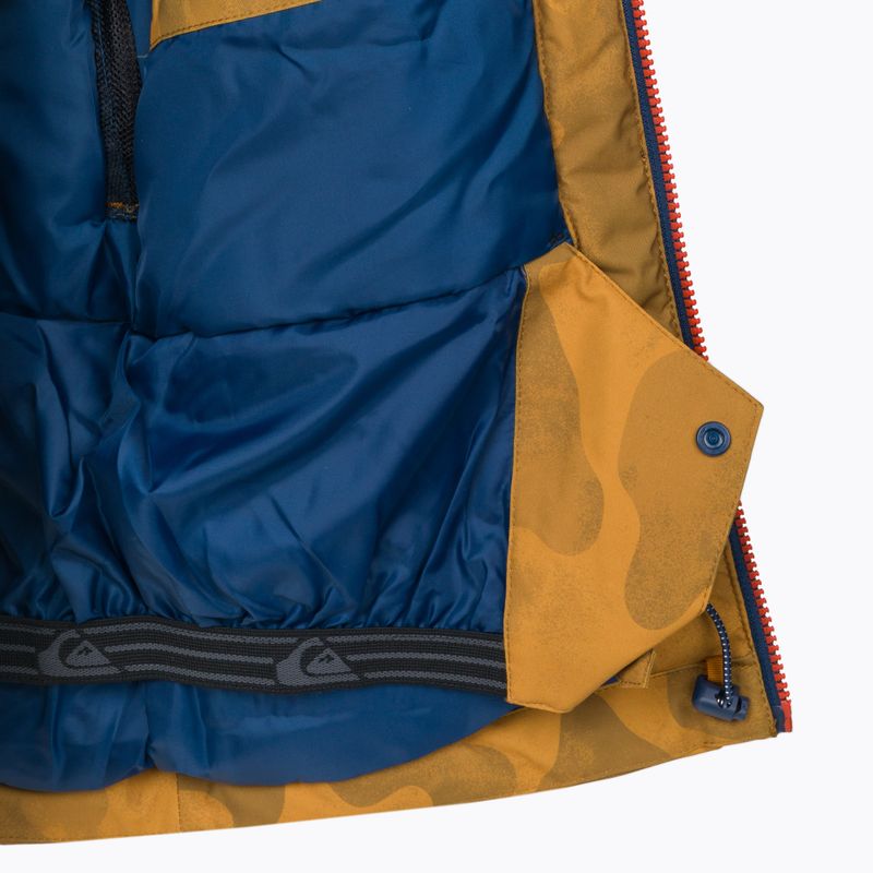 Quiksilver Side Hit Gyermek snowboard dzseki narancssárga EQBTJ03158 5