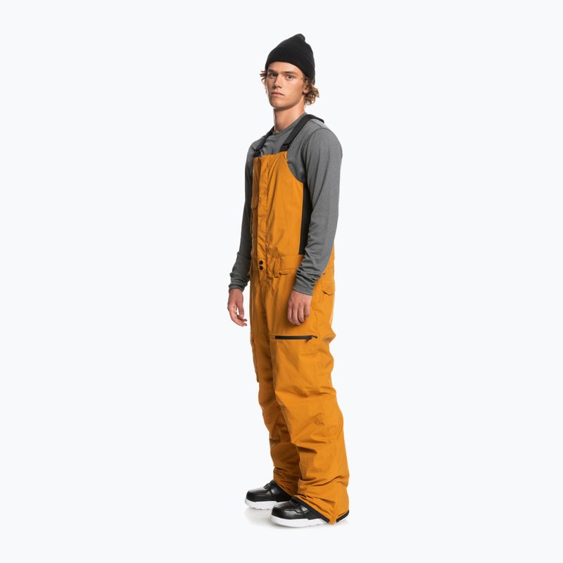 Férfi Quiksilver Utility Bib sárga snowboard nadrág EQYTP03153 2