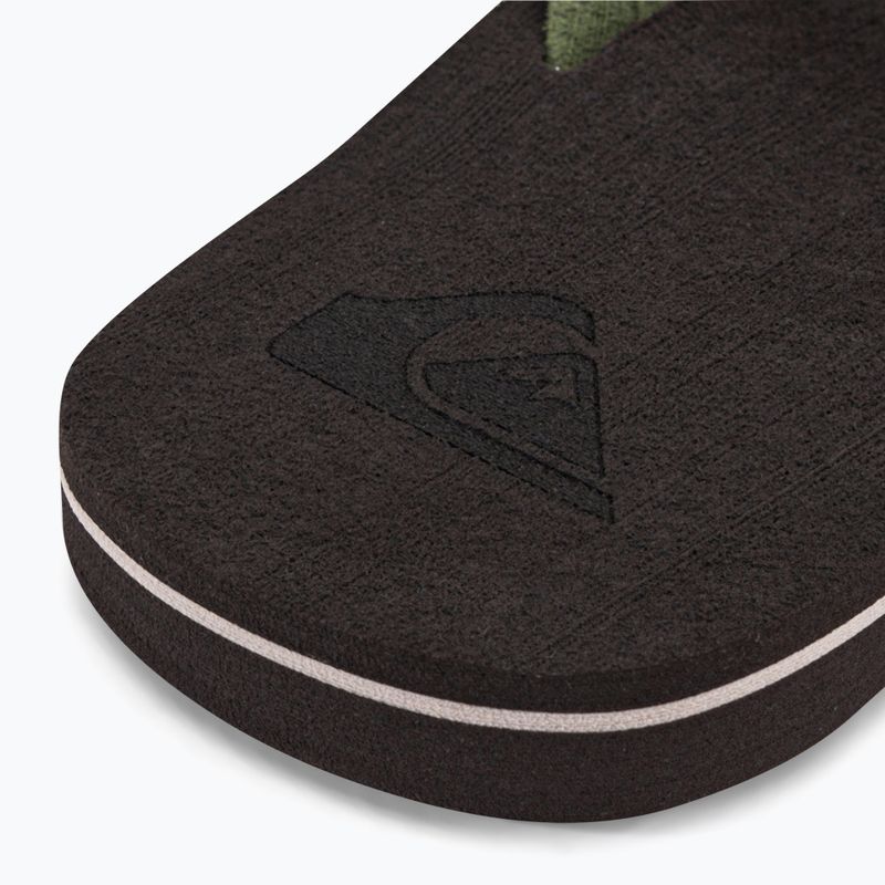 Quiksilver férfi Molokai Layback Textured flip flop barna AQYL101266 8
