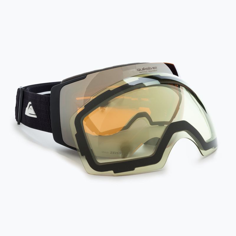 Quiksilver Greenwood S3 fekete / clux mi ezüst snowboardszemüveg