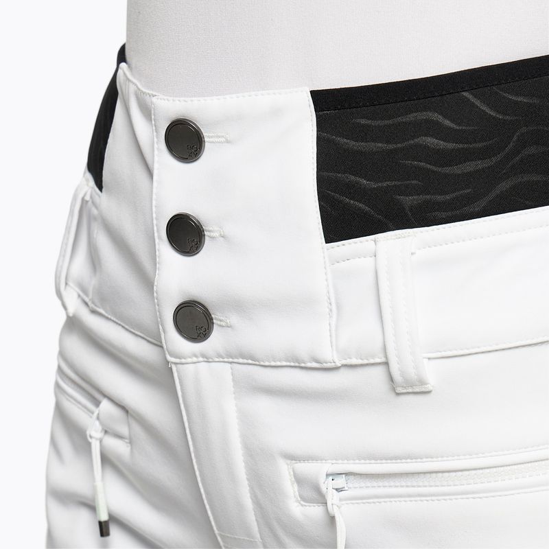 Női snowboard nadrág ROXY Rising High 2021 bright white 6
