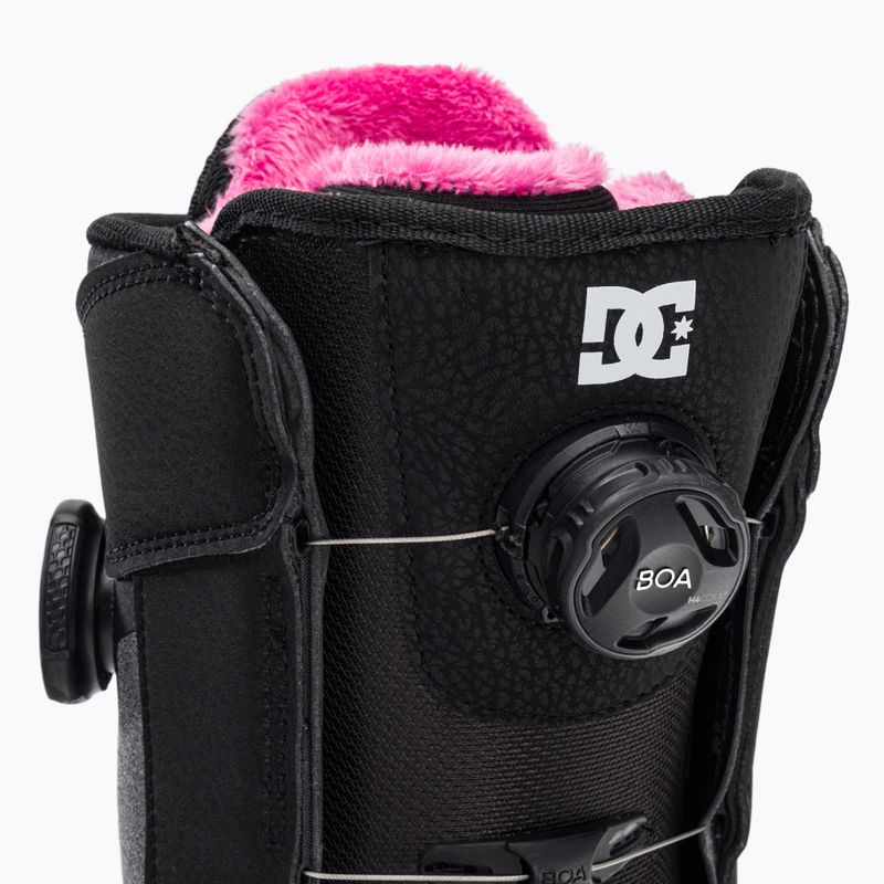 Női snowboard csizma DC Lotus black/black/white 6