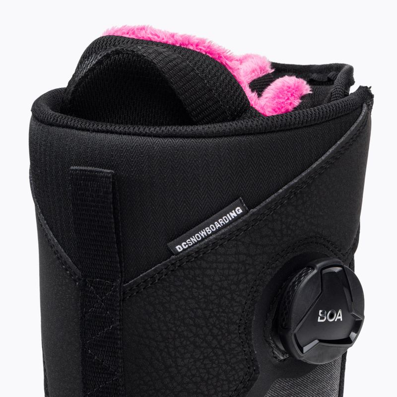 Női snowboard csizma DC Lotus black/black/white 8