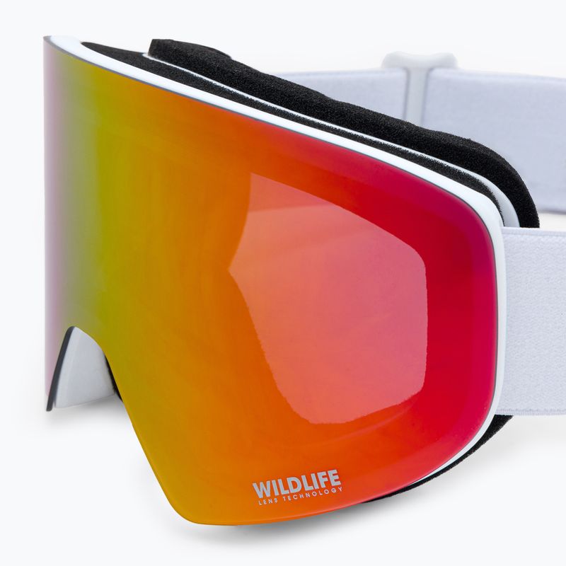 VonZipper Encore fehér snowboard szemüveg AZYTG00114 5