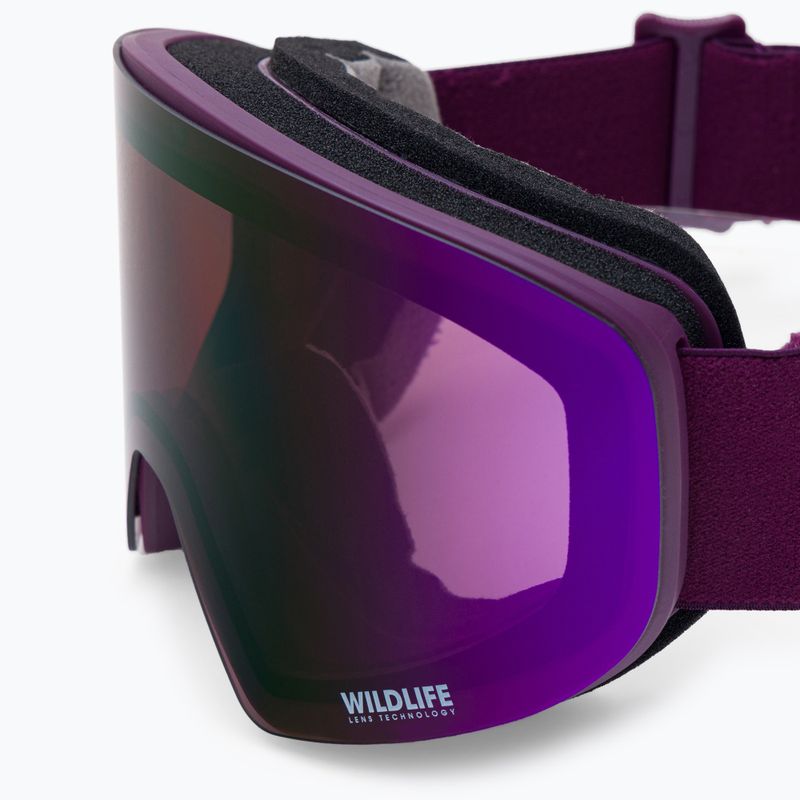 VonZipper Encore lila snowboard szemüveg AZYTG00114 5