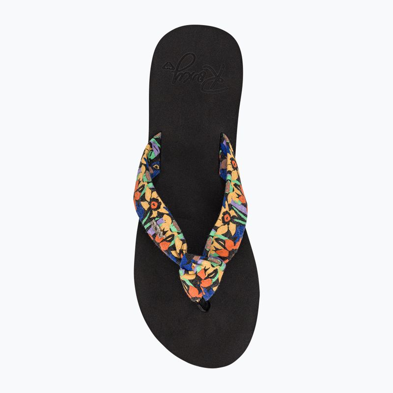 Női flip flopok ROXY Paia IV 2021 black print 6