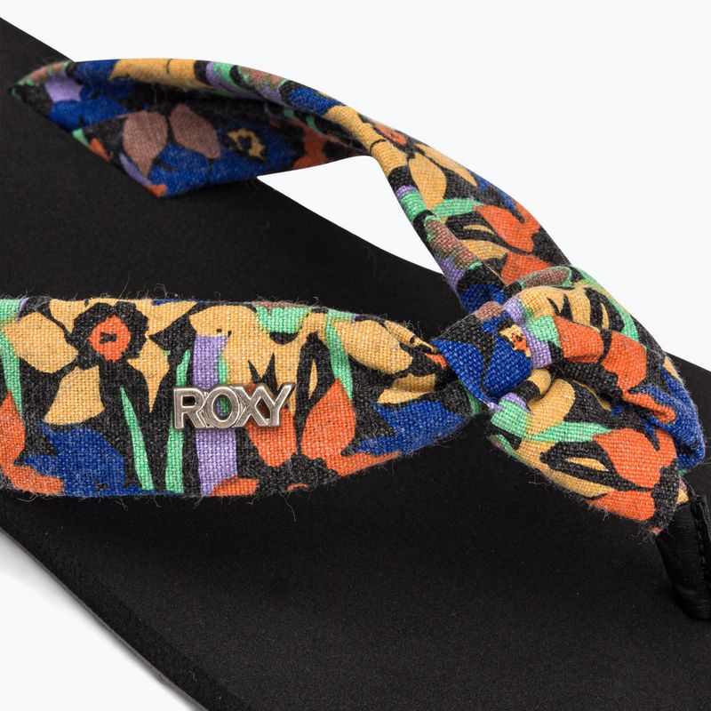 Női flip flopok ROXY Paia IV 2021 black print 7