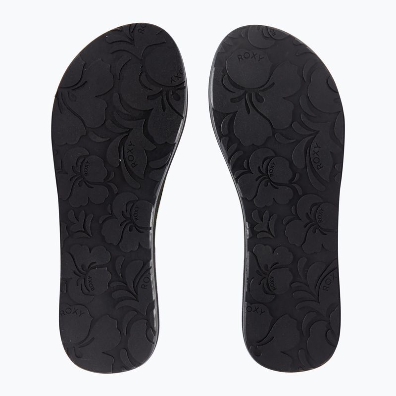 Női flip flopok ROXY Paia IV 2021 black print 13