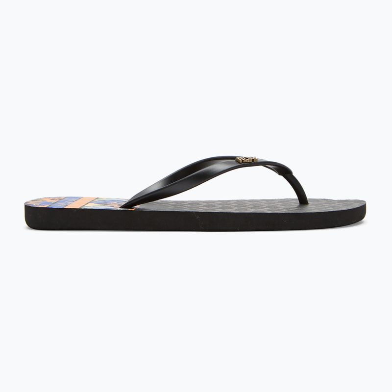 Női flip flopok ROXY Viva Printed 2021 black multi 10