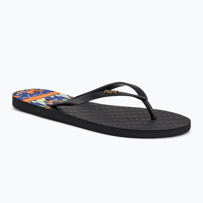 Női flip flopok ROXY Viva Printed 2021 black multi