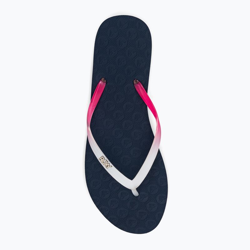 Női flip flopok ROXY Viva Gradient 2021 navy/ orange 6