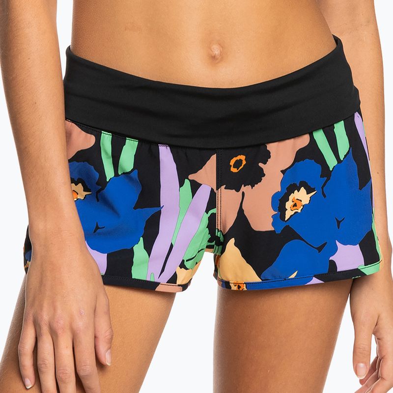 Női úszónadrág ROXY Endless Summer Printed 2" 2021 anthracite flower jammin 2