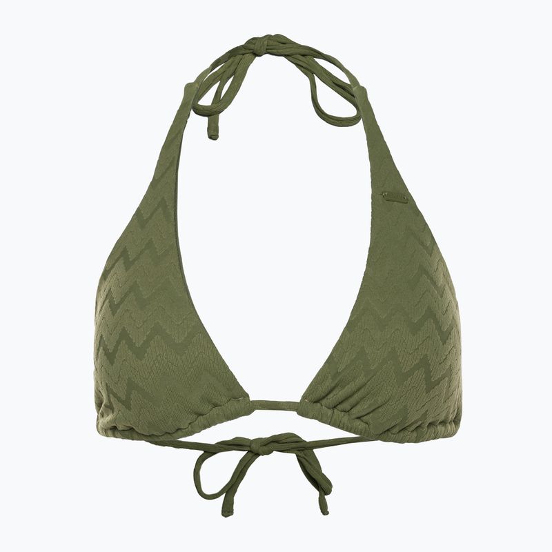 Fürdőruha felső ROXY Current Coolness Elongated Triangle 2021 loden green