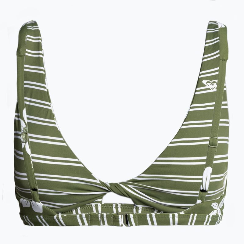 Fürdőruha felső ROXY Retro Revo Twist Bra 2021 loden green surfrider spirit s 2