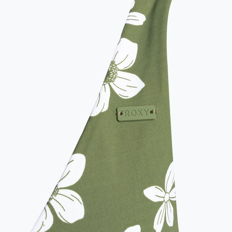 Fürdőruha felső ROXY Retro Revo Twist Bra 2021 loden green surfrider spirit s 4