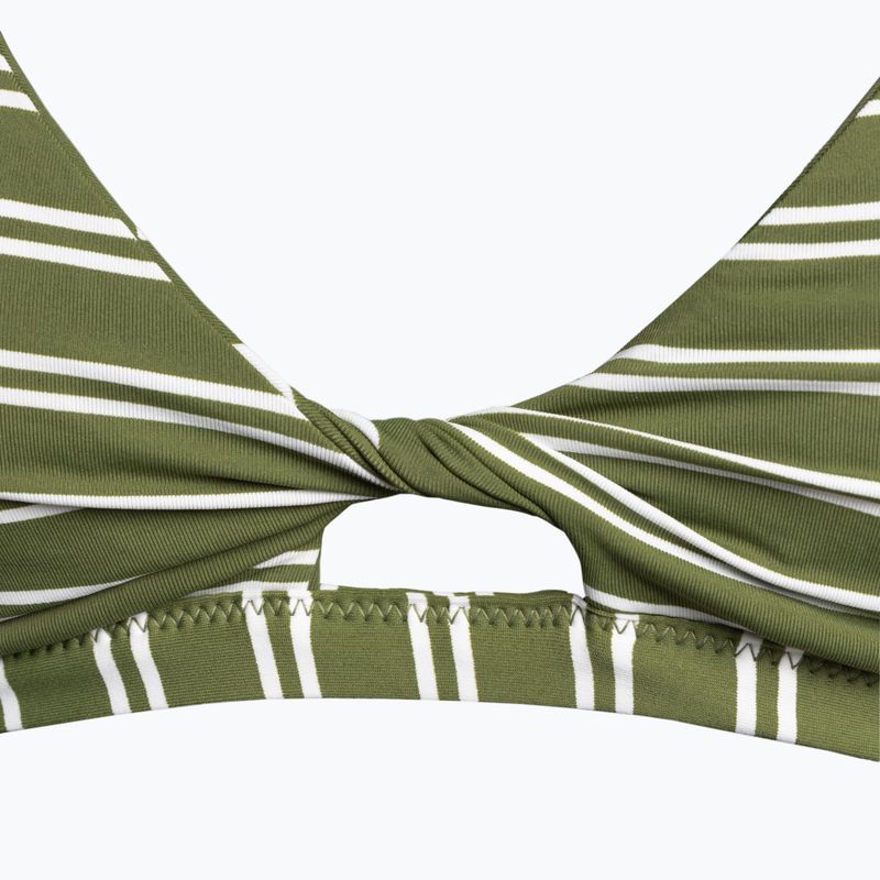 Fürdőruha felső ROXY Retro Revo Twist Bra 2021 loden green surfrider spirit s 5