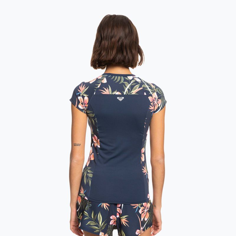 Női úszó póló ROXY Printed 2021 mood indigo tropical depht 5