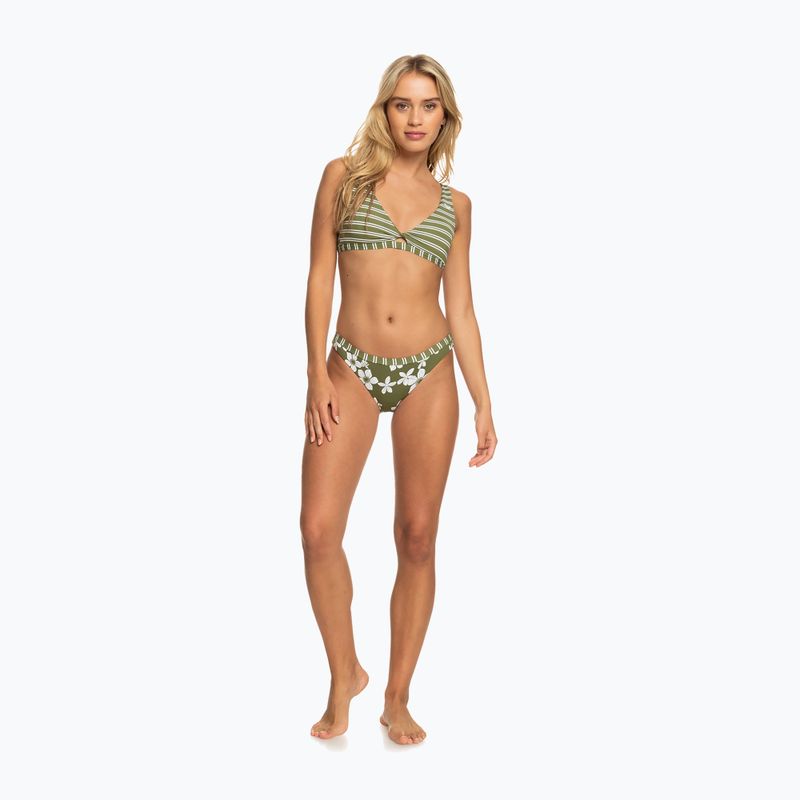 Fürdőruha alsó ROXY Retro Revo Moderate 2021 loden green surfrider spirit s 10