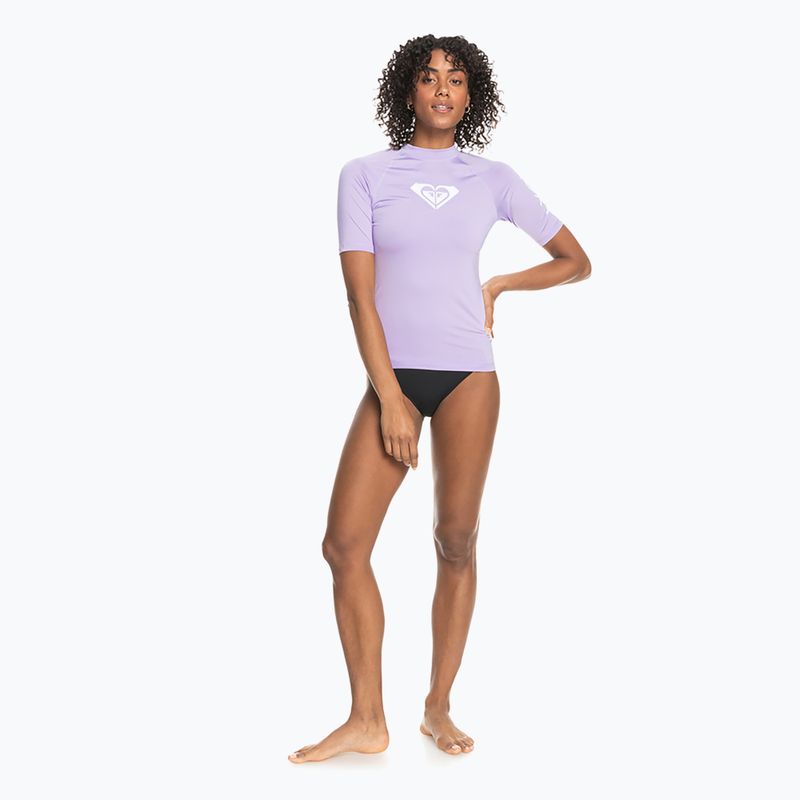 Női úszó póló ROXY Whole Hearted 2021 purple rose 2