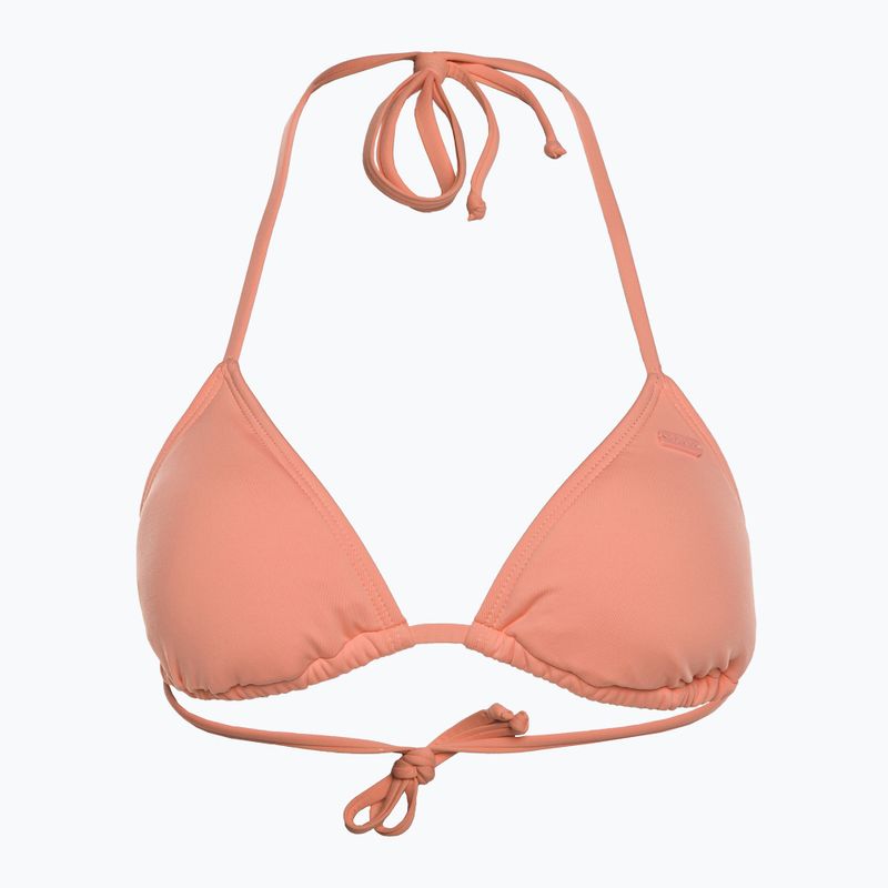 Fürdőruha felső ROXY Beach Classics Mod Tiki Triangle 2021 papaya punch