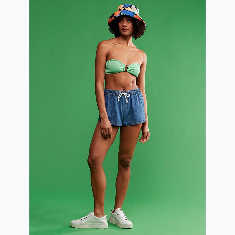 Fürdőruha felső ROXY Color Jam Bandeau 2021 absinthe green 11