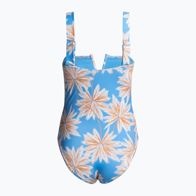Női egyrészes fürdőruha ROXY Love The Coco V D-Cup 2021 azure blue palm island 2