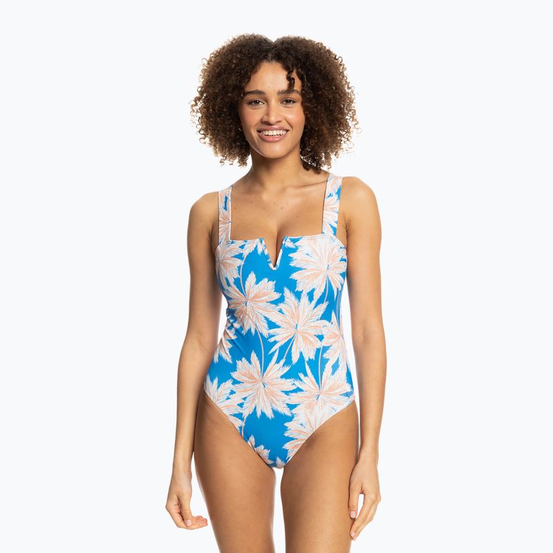 Női egyrészes fürdőruha ROXY Love The Coco V D-Cup 2021 azure blue palm island 4