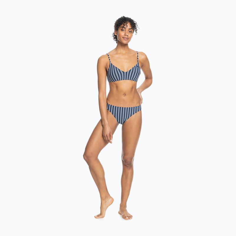 Fürdőruha alsó ROXY Into The Sun 2021 mood indigo novela stripe vert 3