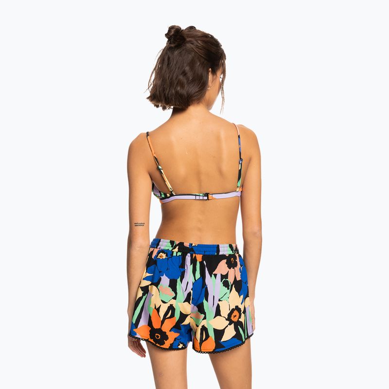 Női úszónadrág ROXY Salty Tan 2021 anthracite flower jammin 3