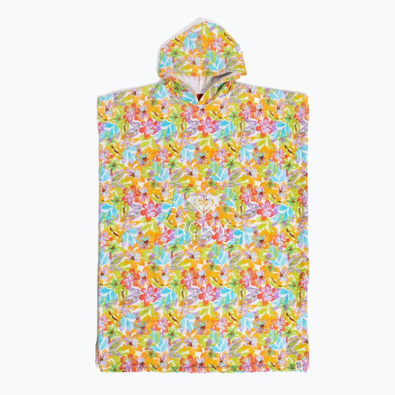 Női poncsó ROXY Stay Magical Printed 2021 snow white pualani combo