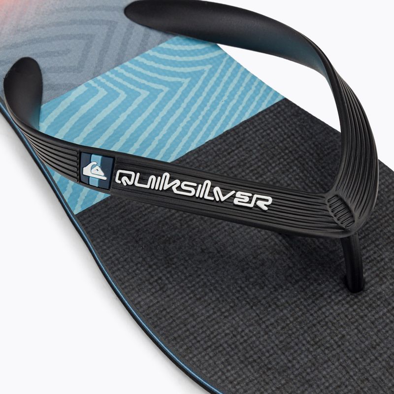 Quiksilver Molokai Panel férfi flip flopok tengerészkék AQYL101263-XBBN 7