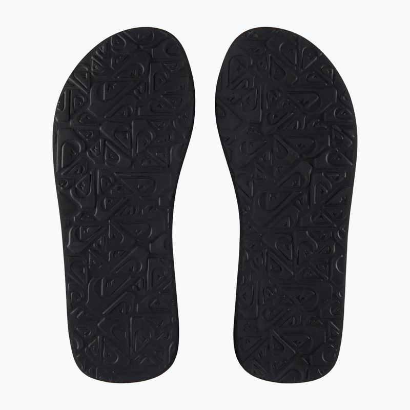 Quiksilver férfi Molokai Layback Saturn flip flop fehér és fekete AQYL101319 13