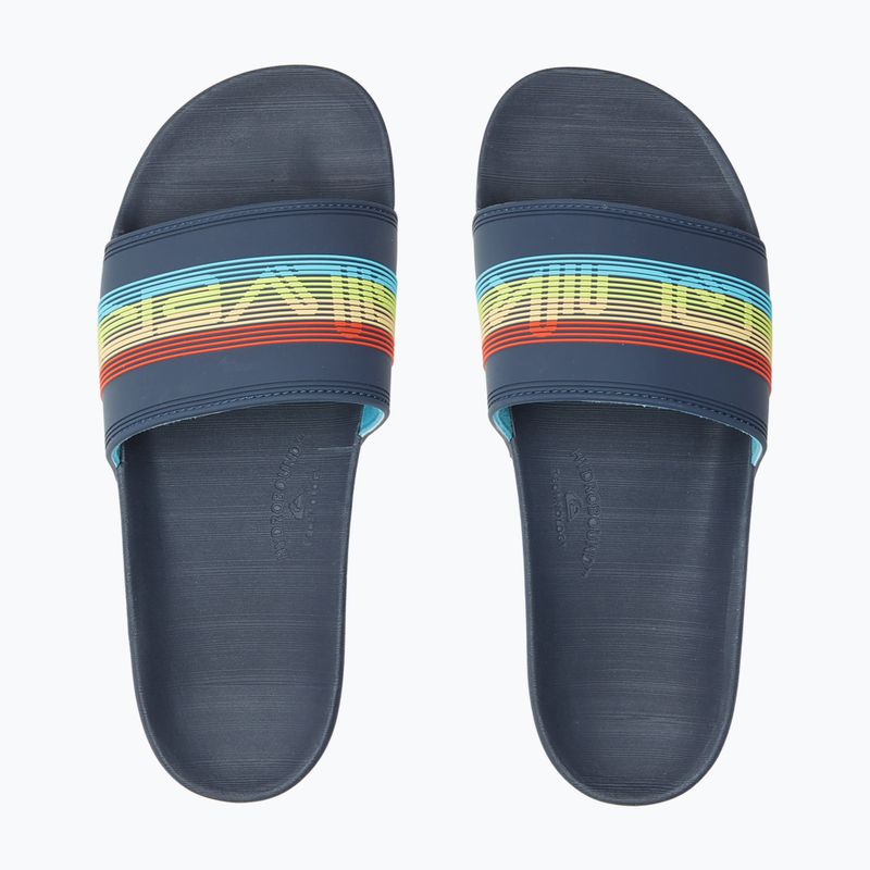 Férfi flip-flopok Quiksilver Rivi Wordmark Slide blue 12