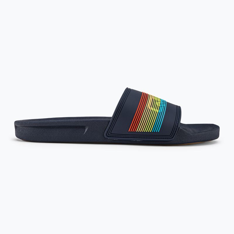 Férfi flip-flopok Quiksilver Rivi Wordmark Slide blue 2