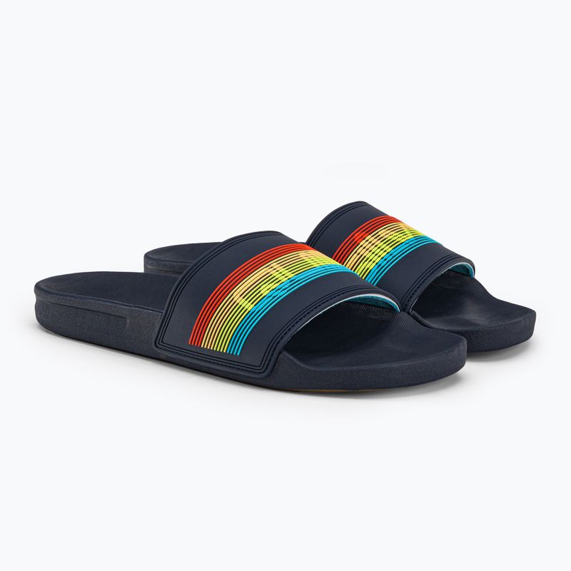 Férfi flip-flopok Quiksilver Rivi Wordmark Slide blue 4