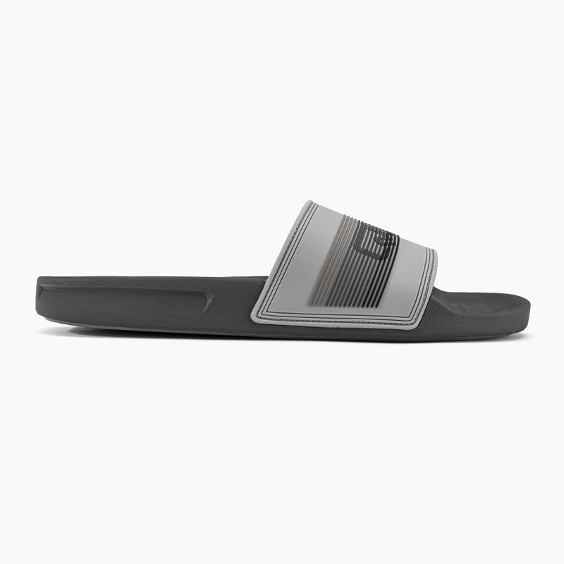 Férfi flip-flopok Quiksilver Rivi Wordmark Slide grey 2