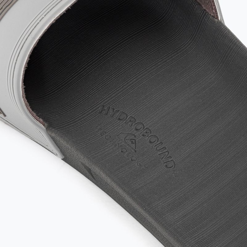 Férfi flip-flopok Quiksilver Rivi Wordmark Slide grey 8