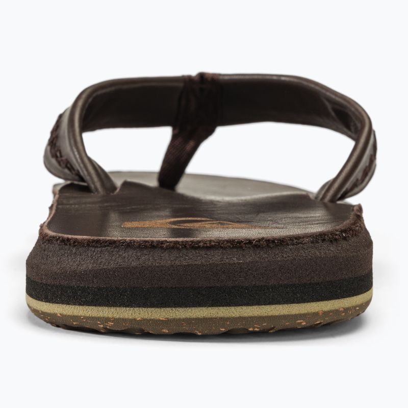 Quiksilver Carver Natural II brown 1 férfi flip-flop papucs 6