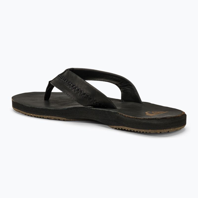 Quiksilver Carver Natural II black 1 férfi flip-flop papucs 3