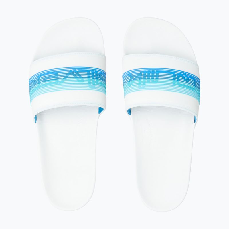 Férfi flip-flopok Quiksilver Rivi Wordmark Slide white/blue/blue 12