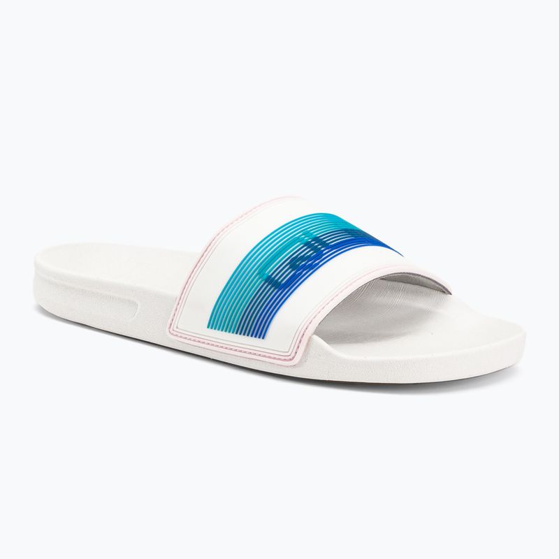 Férfi flip-flopok Quiksilver Rivi Wordmark Slide white/blue/blue