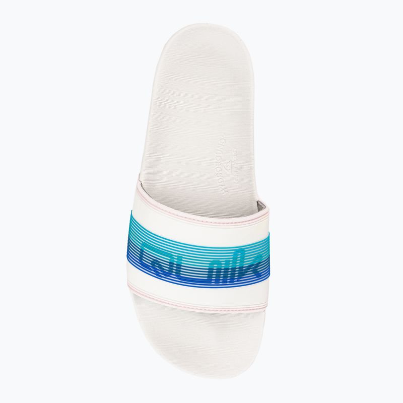 Férfi flip-flopok Quiksilver Rivi Wordmark Slide white/blue/blue 6