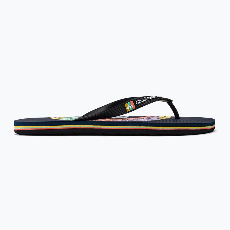 Quiksilver Molokai Art férfi flip flop tengerészkék AQYL101264 2