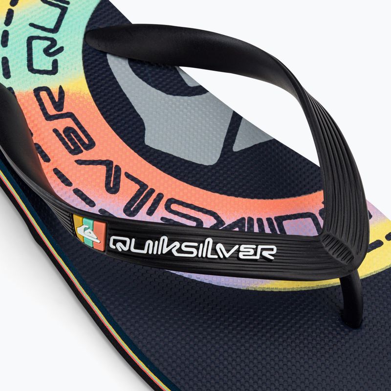 Quiksilver Molokai Art férfi flip flop tengerészkék AQYL101264 7
