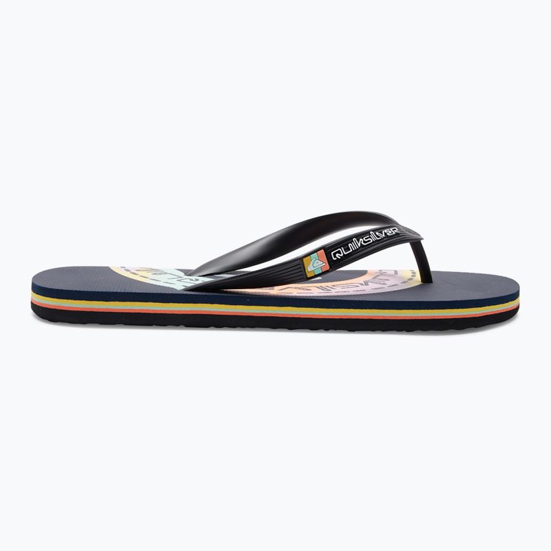 Quiksilver Molokai Art férfi flip flop tengerészkék AQYL101264 9
