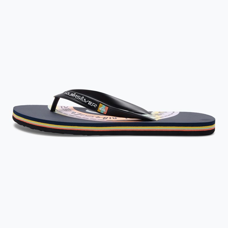 Quiksilver Molokai Art férfi flip flop tengerészkék AQYL101264 10