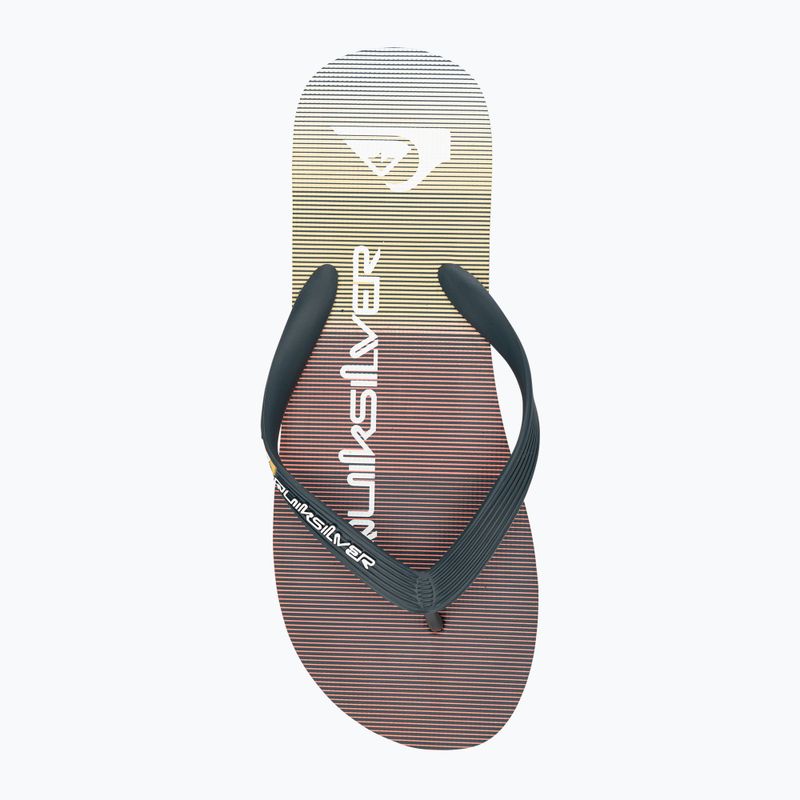 Férfi flip flopok Quiksilver Molokai Massive grey/orange/grey 6