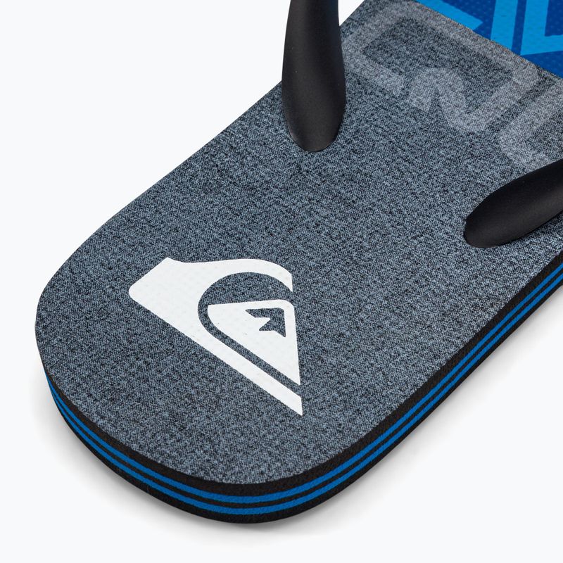 Quiksilver férfi Molokai Wordblock flip flop kék-szürke AQYL101287 8