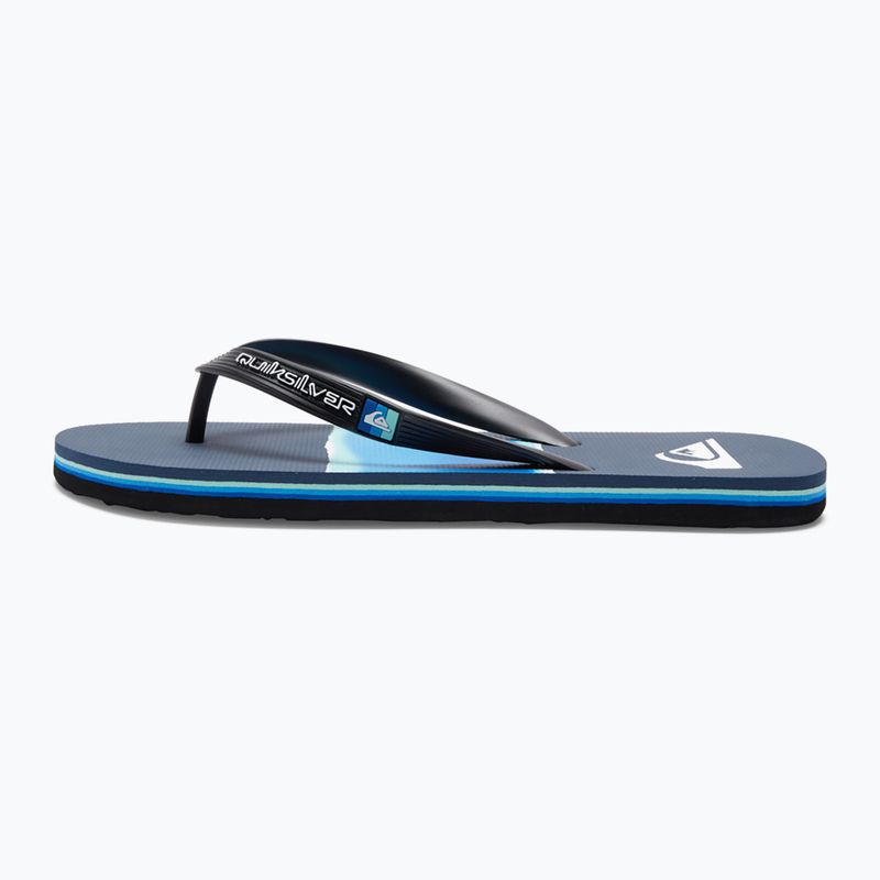 Férfi Quiksilver Molokai Airbrushed flip flop kék AQYL101317 11