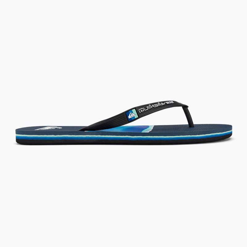 Férfi Quiksilver Molokai Airbrushed flip flop kék AQYL101317 2